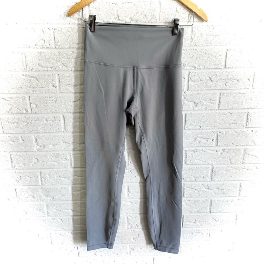 Lululemon Wunder Train High-Rise Tight 25" Rhino Grey Size 6